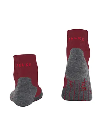 FALKE | Calze da trekking da donna TK 5 Short | dunkelrot